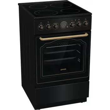Gorenje GECS5B70CLB vabalt seisev pliit Elektriline Keraamiline pliit Must