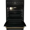 Gorenje GECS5B70CLB vabalt seisev pliit Elektriline Keraamiline pliit Must