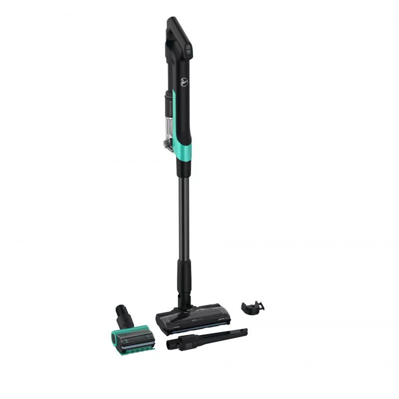 Hoover HF210P 011 2-in-1 pulkpuhastaja Aku Kuiv EPA Kotita 165 W Türkiis
