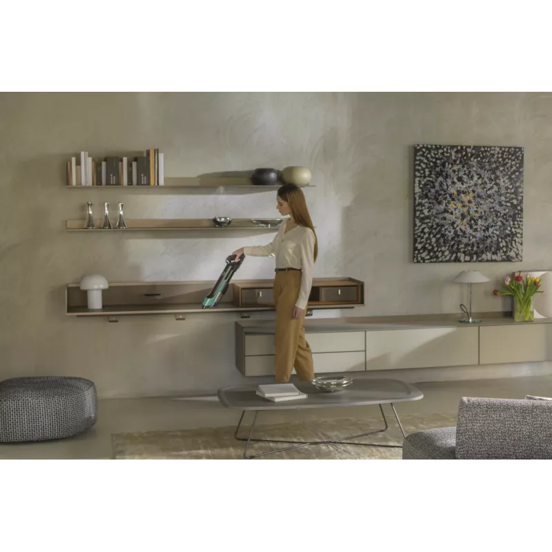 Hoover HF210P 011 2-in-1 pulkpuhastaja Aku Kuiv EPA Kotita 165 W Türkiis