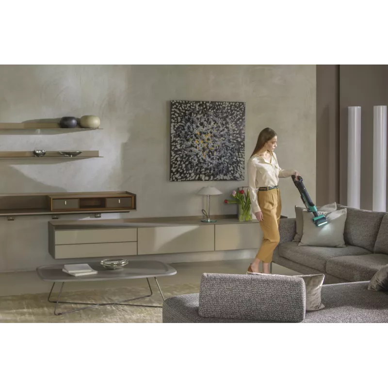 Hoover HF210P 011 2-in-1 pulkpuhastaja Aku Kuiv EPA Kotita 165 W Türkiis