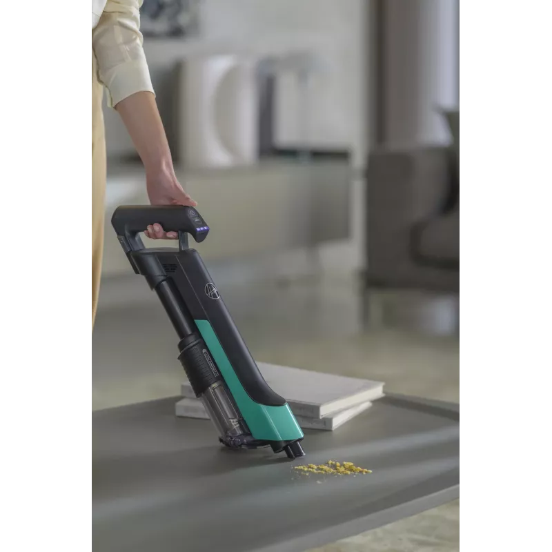 Hoover HF210P 011 2-in-1 pulkpuhastaja Aku Kuiv EPA Kotita 165 W Türkiis