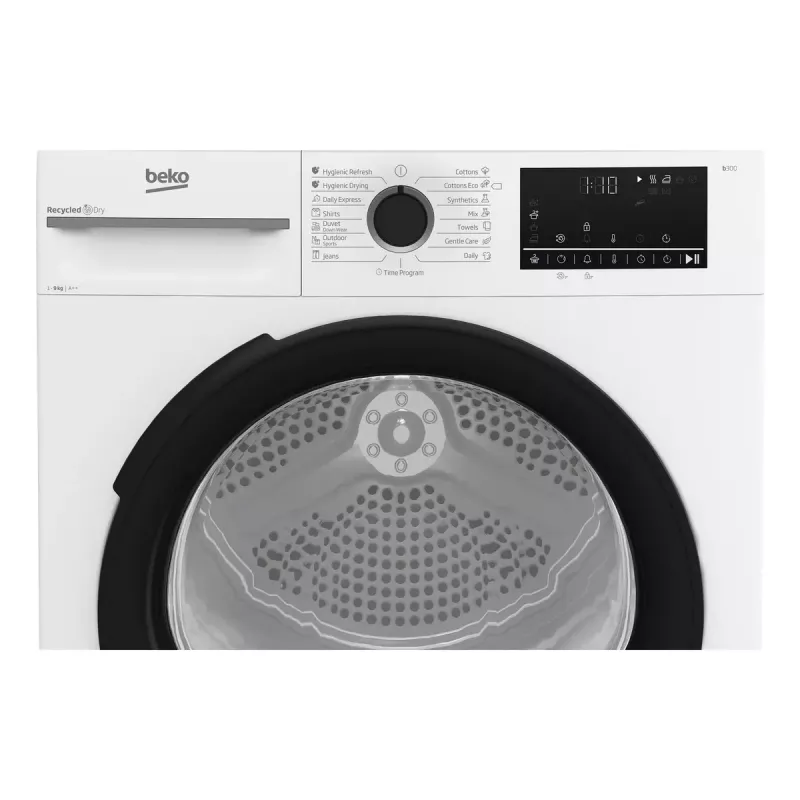 Beko BM3T49230W pesukuivati, eraldiseisev, eestlaetav, 9 kg, A++, valge