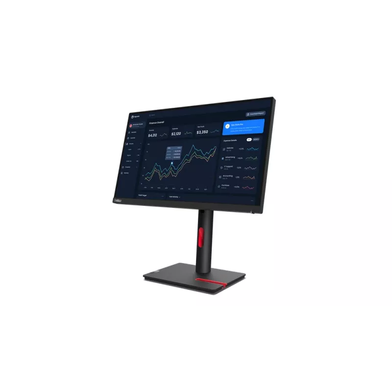 Lenovo ThinkVision T22i-30 arvutikuvar 54,6 cm (21,5 tolli) 1920 x 1080 pikslit Full HD LED Must