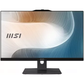 MSI Modern AM242P 1M-1223EU kõik-ühes arvuti/tööjaam Intel Core 5 120U 60,5 cm (23,8 tolli) 1920 x 1080 pikslit 8 GB DDR5-SDRAM 512 GB SSD Windows 11 Pro Wi-Fi 6E (802.11ax) Must
