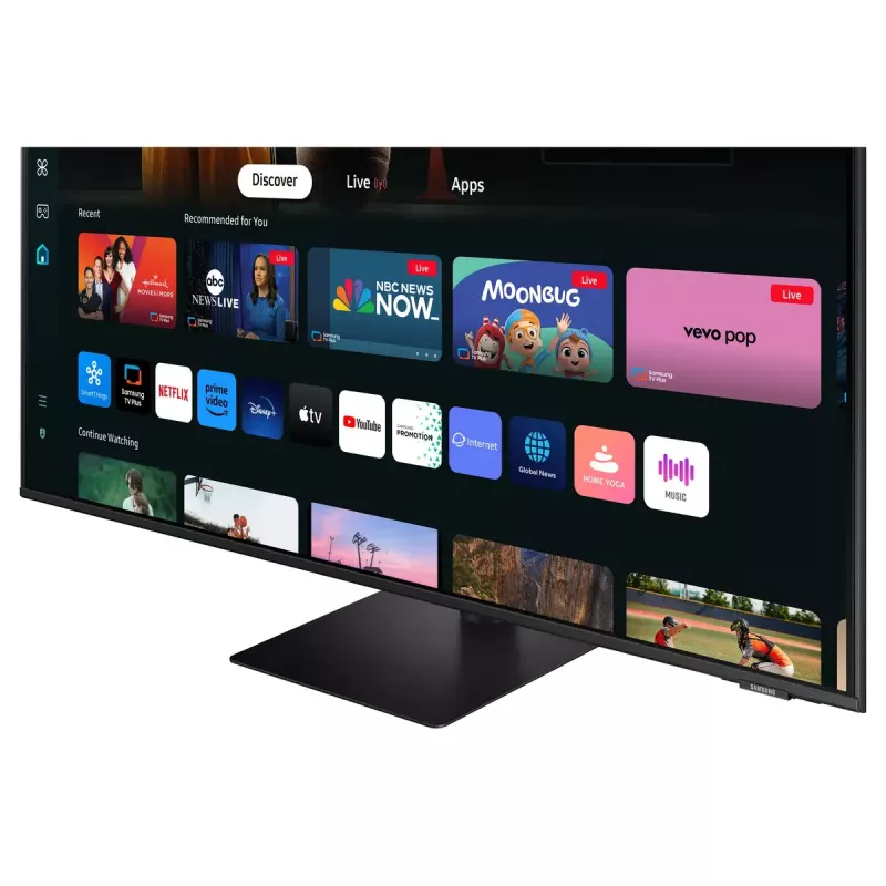 Samsung M70D arvutimonitor 109,2 cm (43 tolli) 3840 x 2160 pikslit 4K Ultra HD LCD must
