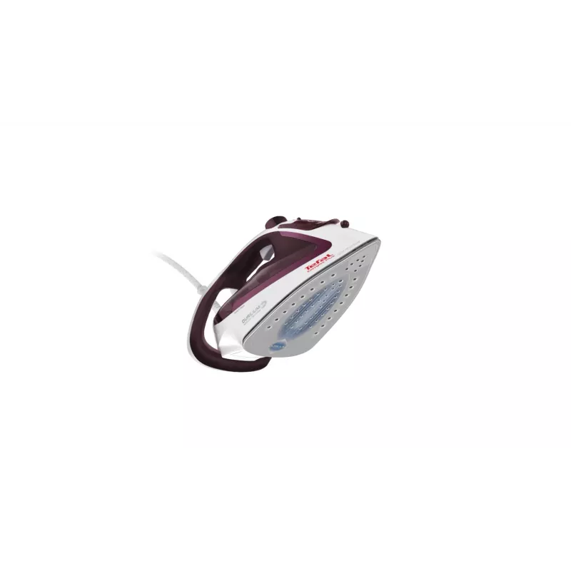 Tefal EasyGliss Plus FV5714 triikraud Kuiv- ja aurutriikraud Durilium tallaga 2400 W Bordeaux, Valge
