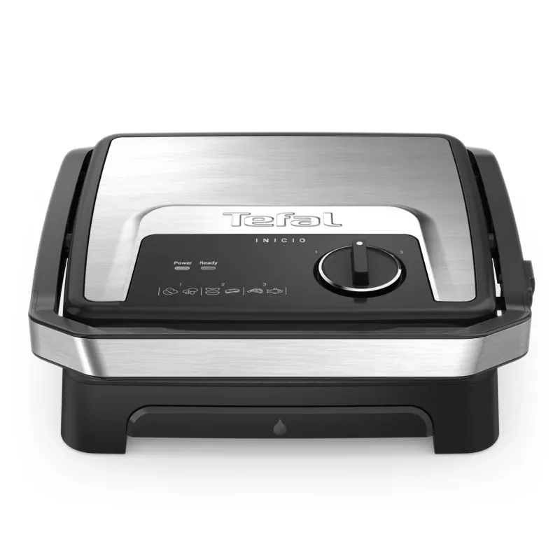 Kontaktgrill Tefal Inicio Adjust GC272D10 mittenakkuvate plaatide ja reguleeritava temperatuuriga