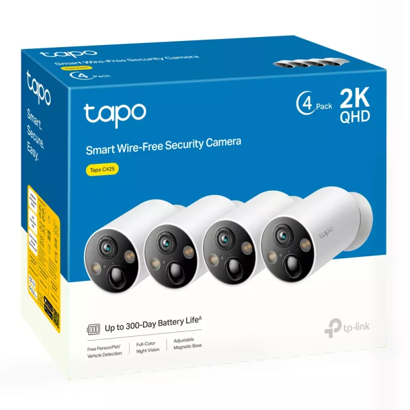 IP-turvakaamera TP-Link Tapo C425 2560 x 1440 Outdoor
