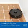 TP-Link Tapo robotolmuimeja vahetuskomplekt, Tarvikukomplekt, Robotolmuimeja, Must, Valge, Tapo RV30 Max Plus, Tapo RV30 Max, Tapo RV20 Max Plus, Tapo RV20 Max, Ripppakk, 183 mm
