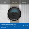TP-Link Tapo robotolmuimeja vahetuskomplekt, Tarvikukomplekt, Robotolmuimeja, Must, Valge, Tapo RV30 Max Plus, Tapo RV30 Max, Tapo RV20 Max Plus, Tapo RV20 Max, Ripppakk, 183 mm