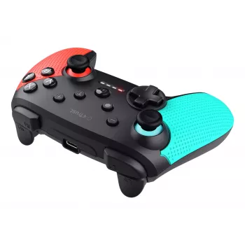 Trust GXT 1246B Muta must, sinine, punane Bluetooth-mängupult Nintendo Switch, Nintendo Switch Lite