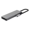 USB USB-C-jaotur TRUST 26062 — HDMI + USB 3.2 Gen 1 Type-A ja USB-C, hall, 5 porti