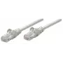 Intellinet võrguparanduskaabel, Cat5e, 10 m, hall, CCA, U/UTP, PVC, RJ45, kullatud kontaktid, tõmbetõkestusega, kaablikaitseotsaga, eluaegne garanti