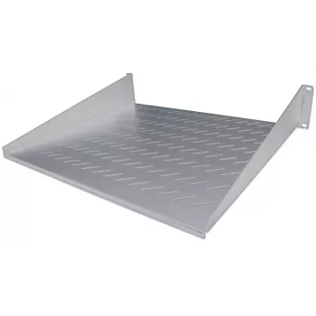 Intellinet 19-tolline konsoolriiul, 2U, 2-punktiline esikinnitus, 250 mm sügavus, max 25 kg, hall, kolmeaastane garantii