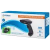Manhattan Wireless Linear Handheld CCD Barcode Scanner, Bluetooth, 500mm Scan Depth, up to 80m effective range (line of sight), Max Ambient Light 100,000 lux (sunlight), EU/US/UK/AU interchangeable plug, Must, Three Year Warranty