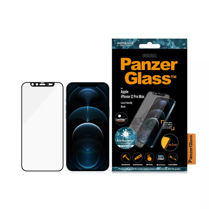 PanzerGlass ® CamSlider® Ekraanikaitse iPhone 12 Pro Max | Servast-servani