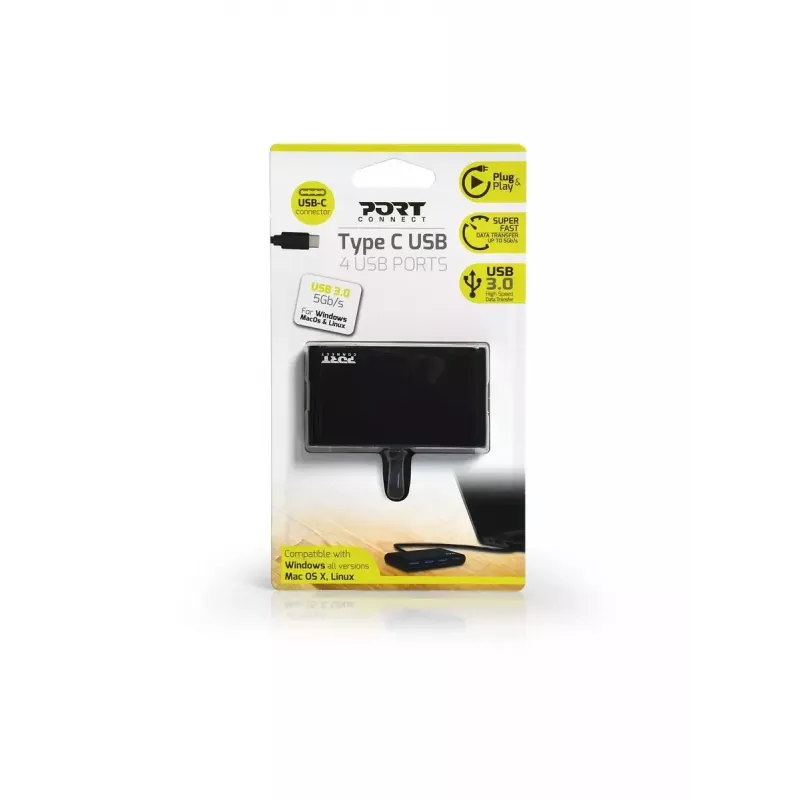 USB-jaotur Port Designs 900123