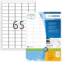 Aadressisildid Premium HERMA A4 38,1x21,2 mm 6500 tk