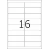 Aadressisildid isekleepuvad HERMA Premium A4 99,1x33,8 mm 1600 tk