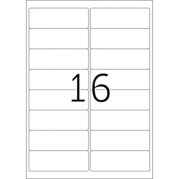 Aadressisildid isekleepuvad HERMA Premium A4 99,1x33,8 mm 1600 tk