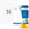 Isekleepuvad sildid HERMA Eemaldatav A4 40,6x25,4 mm