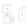 Multibrackets M VESA Wallmount III Must 75 100 200x100 200x200 30kg