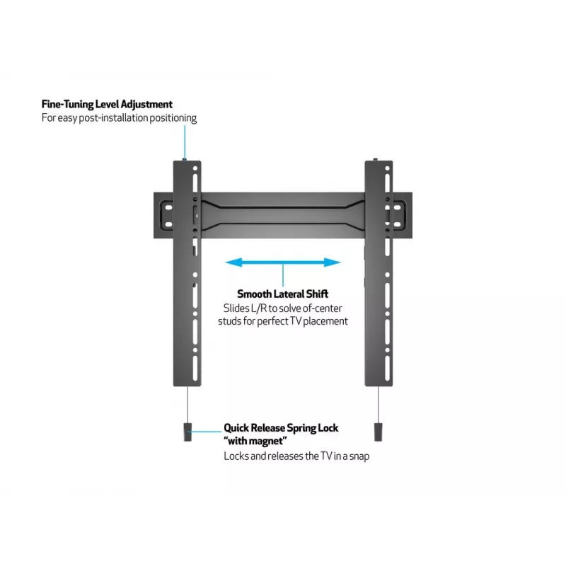 Multibrackets M VESA Wallmount Super õhuke Fixed 400 MAX