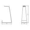 Kõrvaklapitugi Multibrackets M Headset Holder lauastatiiv Must
