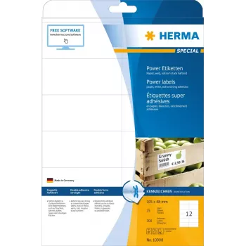 Isekleepuv printerisilt HERMA 10908