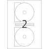 Isekleepuv printerisilt HERMA CD-sildid Maxi A4 Ø 116 mm