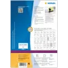 Isekleepuv printerisilt HERMA CD sildid Maxi A4 Ø 116 mm