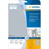 Isikleepuvad sildid HERMA tüübisildi sildid A4 105x148 mm hõbedane eriti tugev nakkuvus kile matt 100 tk