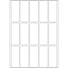 Mitmeotstarbelised sildid HERMA 20x50 mm valge paber matt käsitsi pealekirjutamiseks 480 tk