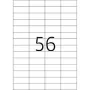 Eemaldatavad sildid HERMA A4 52,5x21,2 mm valge 1400 tk