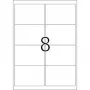Sildid HERMA Neon A4 99,1x67,7 mm 160 tk