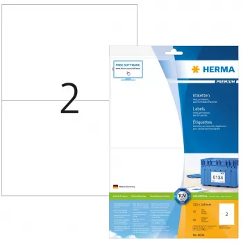 Isekleepuv printerisilt HERMA Labels Premium A4 210x148 mm