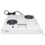 Intellinet 2-ventilaatoriga ventilatsiooniseade 19-tollistele raamidele, katusepaigaldus, termostaadiga, hall