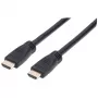 Manhattan HDMI 4K@60Hz kaabel Ethernetiga - CL3 reitinguga, 8 m, sobib seina sisse paigaldamiseks, KÕIGEKS 4K ja 1080p/HD kasutuseks - kui uuendate nüüd või hoiate seda käepärast, kui vajate, Isane-Isane, Must, Ultra HD 4k x 2k, Eluaegne garantii, Premium High Speed