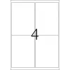 Aadressisildid Premium HERMA 4503 A4 99,1x139 mm 100 tk