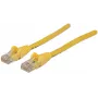 Intellinet Network patch-kaabel, Cat6, 3m, Kollane, CCA, U/UTP, PVC, RJ45, Kullatud kontaktid, Haakumisvastane, Kaablikaitse, Eluaegne garantii