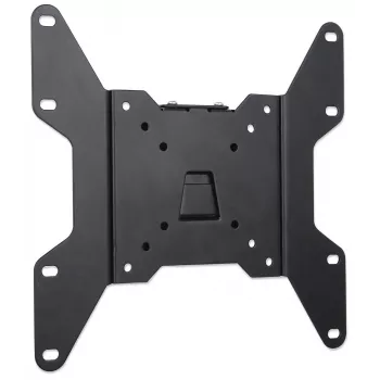 Manhattan seinale kinnitatav kinnitus teleritele ja monitoridele (fikseeritud), ekraanidele 23 inch kuni 42 inch, VESA ühilduvus: kõik vahemikus 75x75 mm kuni 200x200 mm – kontrollige ekraani tagaküljel olevate nelja kinnitusaugu mõõtmeid, et veenduda sobivuses, maksimaalselt 30 kg, must, kronstein
