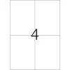 Isekleepuv printerisilt HERMA Labels Premium A4 105x148 mm