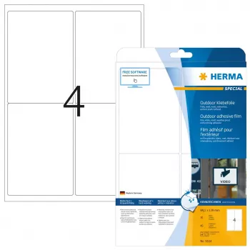 Isekleepuv printerisilt HERMA 9534 A4 välikile 99,1x139 mm