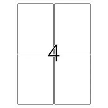 Isekleepuv printerisilt HERMA 9534 A4 välikile 99,1x139 mm