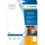 Isekleepuv silt HERMA 4576 Eemaldatav Valge 80 tk