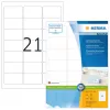Aadressisildid HERMA Premium A4 63,5x38,1 mm 2100 tk
