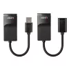 Lindy 60m USB 1.1 Cat.6 pikendaja Basic, võrgusaatja ja -vastuvõtja, 60 m, 12 Mbit/s, Cat5e, Cat6, must, plastik