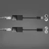 Lindy 60m USB 1.1 Cat.6 pikendaja Basic, võrgusaatja ja -vastuvõtja, 60 m, 12 Mbit/s, Cat5e, Cat6, must, plastik