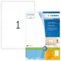 Aadressisildid Premium HERMA A4 199,6x289,1 mm valge paber matt 100 tk